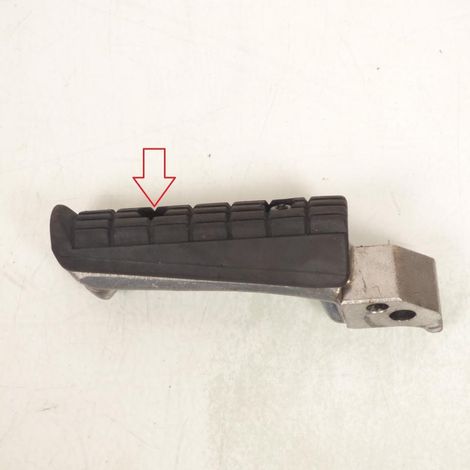 [PRODUIT D'OCCASION] Cale pied passager gauche origine pour moto fixation 20mm Ø8mm (1/4)