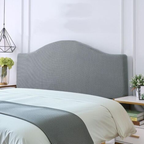 120cm,Housse De Tête De Lit, Tissu Extensible Tout Compris pour La Décoration De La Chambre Housse De Tête De Lit Lavable Antipoussière (1/5)