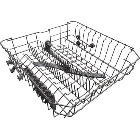 Panier supérieur de lave-vaisselle compatible Valberg – Acier anticorrosion – Supports pour verres et vaisselle délicate – M73321 (1/3)