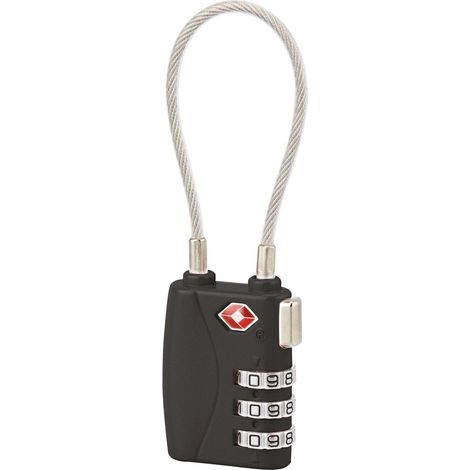 Cadenas Comb A Cable Tsa Negro