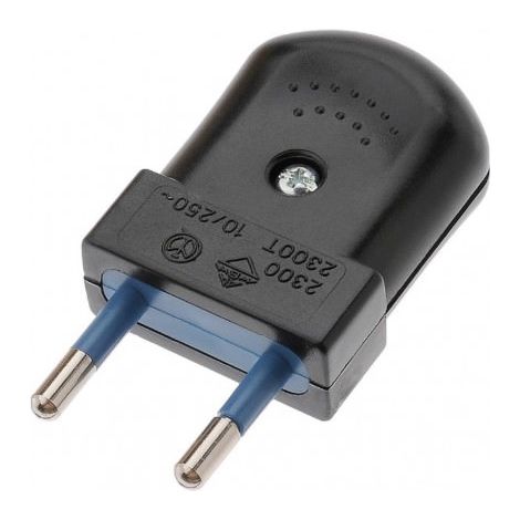 Fiche électrique plate noire me - 250Vac, 10A, IP20 Trouvez la connectique électrique idéale (1/4)