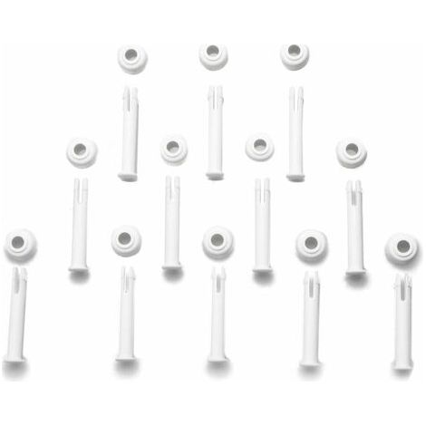 Goupilles en Plastique pour Joints de Piscine (12 pièces) pour Intex Round Metal Frame Pools Pièces de Rechange,Intexpool Replacement Spare Parts (6cm / 2.36in) (1/4)