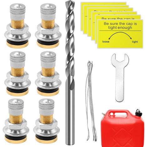 Lot de 6 bouchons de purge de réservoir pour bidon de carburant (1/5)