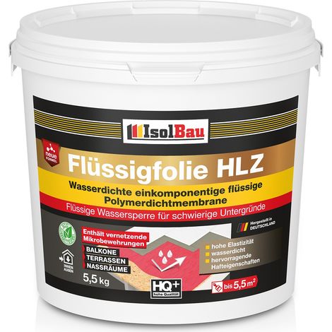 IsolBau Film liquide HLZ pour supports critiques Flüssigfolie Spezial HLZ 5,5 kg (1/5)