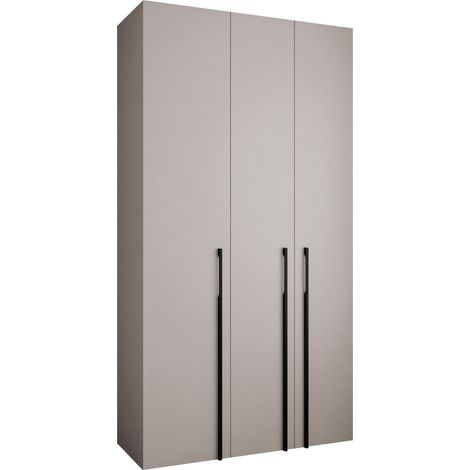 Armario Hartford 571, Cachemira, 246x130x42cm, Puertas de armario: Con bisagras, Número de estantes: 6