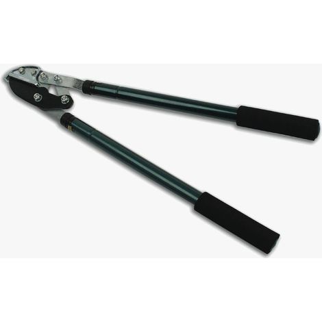 Brüder Mannesmann – Coupe-branche télescopique 650-980 mm – Poignées télescopiques en acier – Coupe nette jusqu'à 45 mm – Pour bois dur