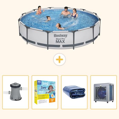 Bestway Bestway Steel Pro MAX Ronde - 366x76 cm - 5-pièces S331 (1/5)