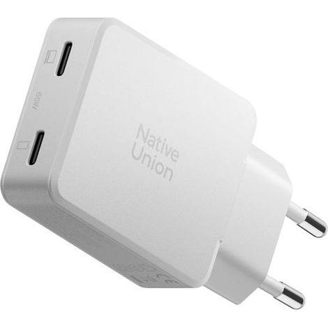 Native Union 65W USB-C Fast GaN Pocket Charger White (1/5)