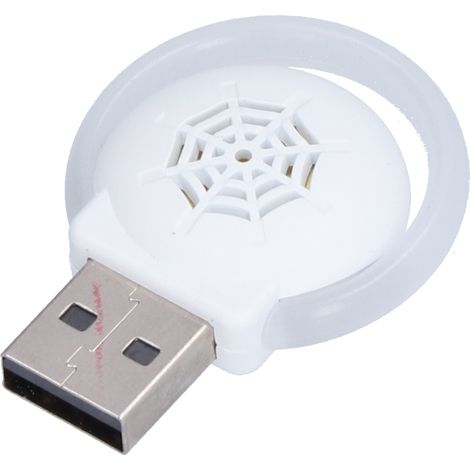 Répulsif à ultrasons USB à 3 niveaux, conversion de fréquence intelligente, protection de l'environnement, répulsif à souris, blanc (1/5)