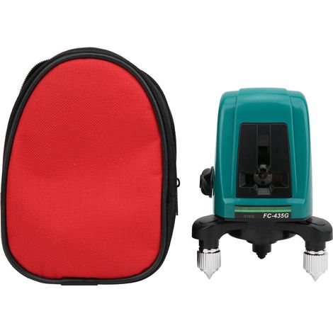 FC-435G Mini High Precision Green Beam Self Leveling Infrared Laser Meter 2 Lines Horizontal Vertical Meter (1/5)
