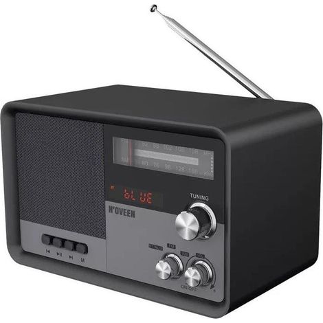 Radio portátil n'oveen pr950 negro