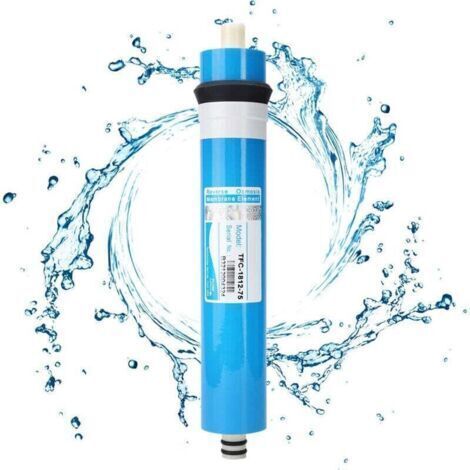 Filtre à membrane d'osmose inverse domestique 50/75/100 GPD Filtre pour système d'eau RO (75 GPD) (1/4)