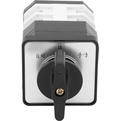 16A Commutateur universel de transfert 220V-380V LW12D-16/4.0401.2, combinaison disjoncteur de charge et sectionneur pour circuits électriques (1/5)