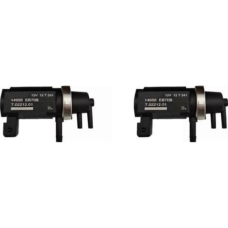 2 électrovannes de turbo 14956EB70A, soupape de suralimentation à dépression pour Navara D40 et Pathfinder R51 2.5.