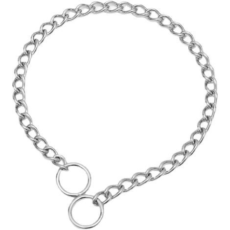 Vakuum-Collier de Chien, Collier de Chien en Acier Inoxydable, Colliers de chaîne pour Chiens, Collier de Chien réglable, Collier de Chien en Acier Inoxydable pour Petits Chiens de Taille Moyenne (1/5)