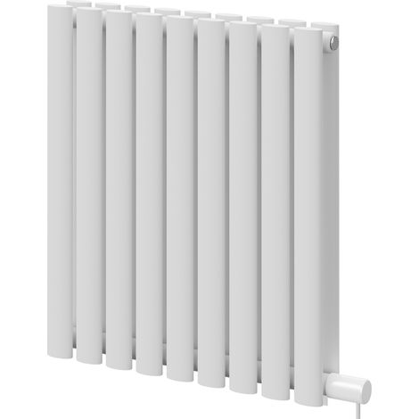 Boone White 600mm x 540mm Horizontal Electric Double Panel Radiator (1/5)