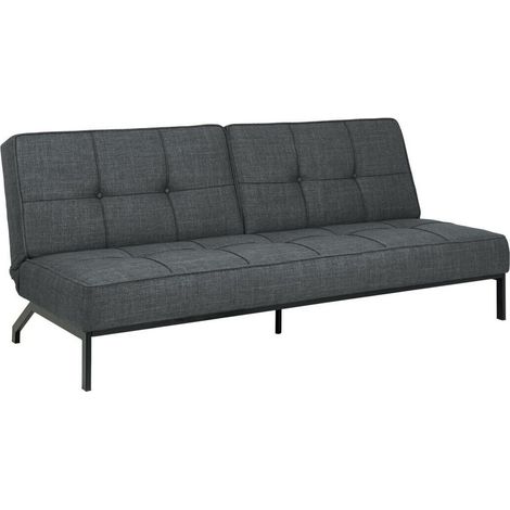 Sofá cama Norsica 243, Gris oscuro, 0, 87x198x95cm (1/5)