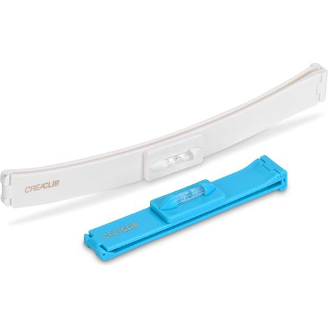 2PCS Outil de coupe de cheveux d'ensemble original-Comme vu sur Shark Tank-Clips de coupe de cheveux à domicile de bricolage pour Bangs, couches et extrémités divisées, guide de coupe de cheveux (1/5)
