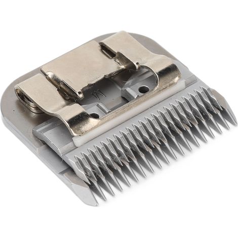 Lame de tondeuse pour chien taille 7F, 3.2mm en acier carbone, dents amovibles pour toilettage professionnel (1/5)