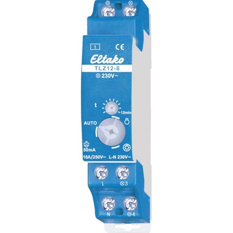 Eltako TLZ12-8 temporizador azul para iluminación interior (1/3)
