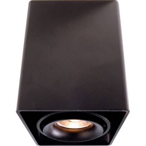 Plafonnier Led  noir culot GU10 - Deko Light - Mona I (1/3)