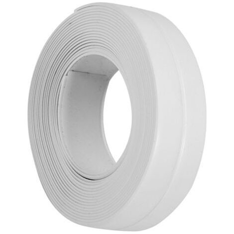 Self-Adhesive Bathtub Wall Sealing Strip Kitchen Sink Basin Edge Trim (1 White 22mm x 3.2m) (1/5)