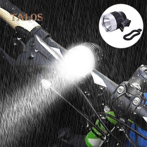Faro delantero LED impermeable de 3 modos para bicicleta, bicicleta, ciclismo, accesorios para automóviles () (1/4)