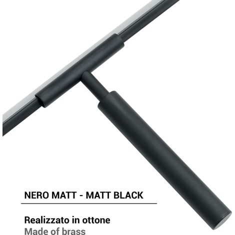 GEDY 56411400000 THOR Limpacristales Negro Mate - ref: 56411400000