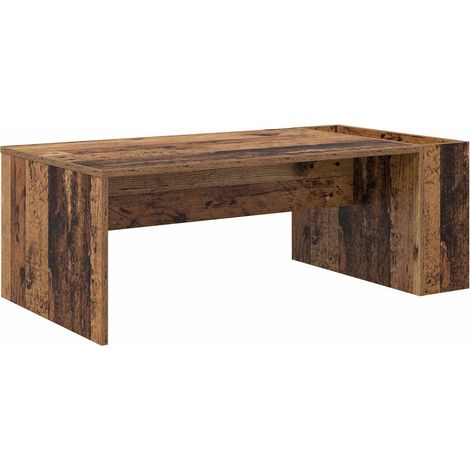 Table basse Bois ancien 95 x 50 x 34 cm Bois d'ingénierie