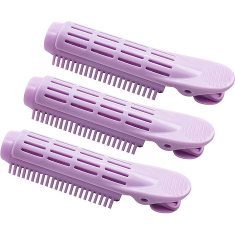 Lot De 3 Rouleaux À Cheveux - Accessoire Coiffure Volume - Pour Salon Et Maison - Femmes Et Filles (1/5)