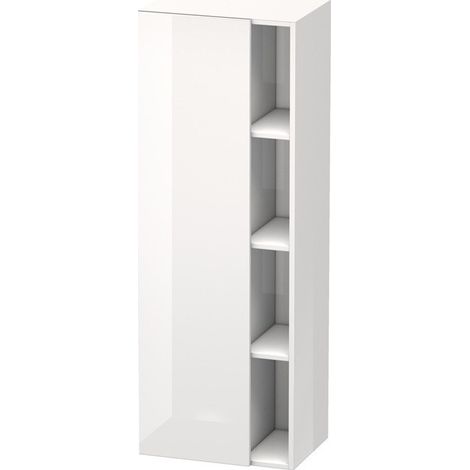 Armoire DURASTYLE 360x500x1400mm ouverture gauche blanc brillant