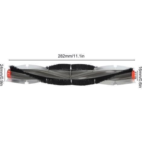 Ortviai Brosse principale pour robot aspirateur Neato Botvac 70E, 75 et 80 – Rouleau en ABS résistant et doux (1/4)