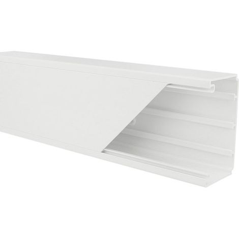 Goulotte appareillable PVC 90 x 50 mm – Auto-extinguible – Indice de protection IP40 – Température d'utilisation -5 à +60°C – Efapel (1/2)