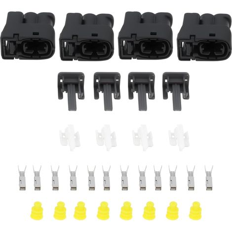 Set of 4 2-Pin Ignition Coil Connectors Plug Kit Compatible with Lexus GS300 2jz ge (1/5)