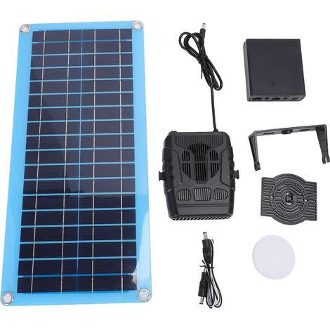 30W Adjustable Solar Panel Monocrystalline Heater for Pet, Car, Camping, Chicken Coop, Dog Kennel, Fast Heating, Portable (1/5)