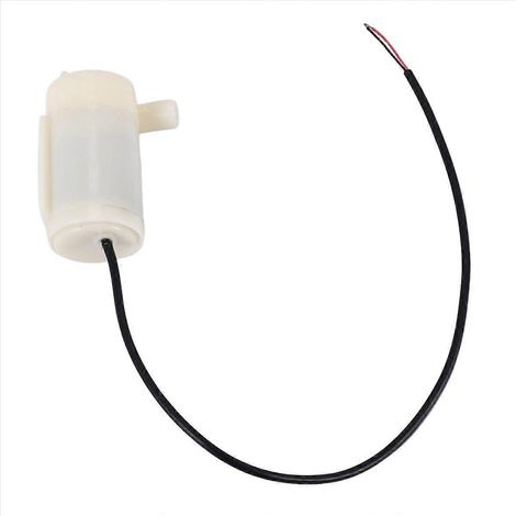 mini pompe à eau micro-submersible, moteur CC 2,5-6 V, débit 120 l/h