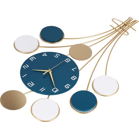 Innovative Wanduhr aus Eisen für Zuhause, Schlafzimmer, Wohnzimmer (1/5)