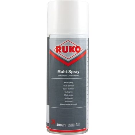 RUKO 100107 Multi-Spray 400 ml Silikonfreies Universalspray. -