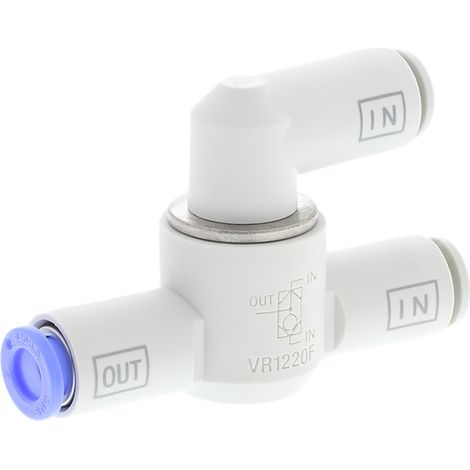 Vanne d'arrêt, SMC, OU, 6mm, 1 MPa ( Prix pour 1 )