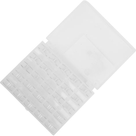 25 pièces Bobines en Plastique pour Machine à Coudre avec Boîte de Rangement, Accessoires de Couture pour Artisanat et Tailleurs (1/5)