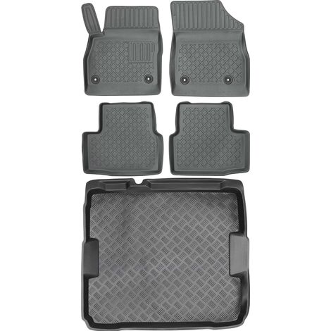Juego de alfombrillas para coche y maletero para Opel Astra V K Hatchback a partir de 2015.