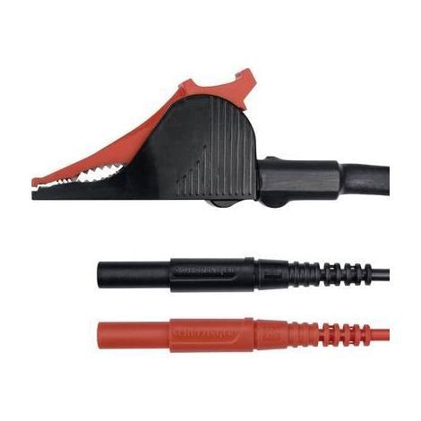 Schutzinger KML 7460 Messkabel schwarz und rot 150 cm