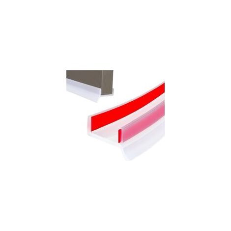 Joint Plinthe Cuisine Profil D’étanchéité pour Socle Cuisine pour Plinthe de 15mm 16mm 17mm pour Bas de Sous Placard(Transparent, 5M)