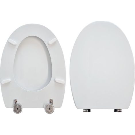 Copriwater GSI City sospeso Compatibile in Poliestere bianco