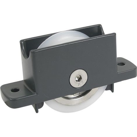 Portac – Galet silencieux pour portail coulissant – Diamètre 63 mm – Chape compacte anti-pincement – Réduction des nuisances sonores