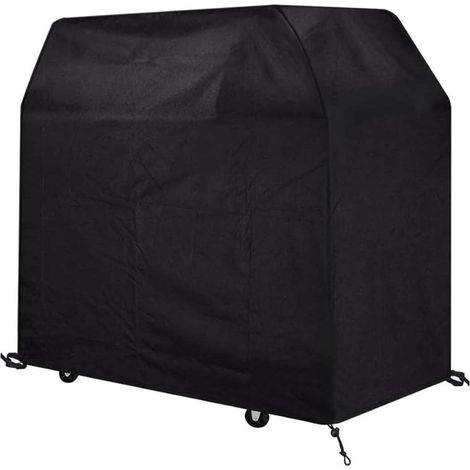 Housse Barbecue, Housse de Barbecue Rectangulaire, Bâche de Protection BBQ Couverture de Gril Anti-UV/Coupe-Vent/ Imperméable Barbecue Grill pour Weber, Holland, JennAir – 105x49x102cm