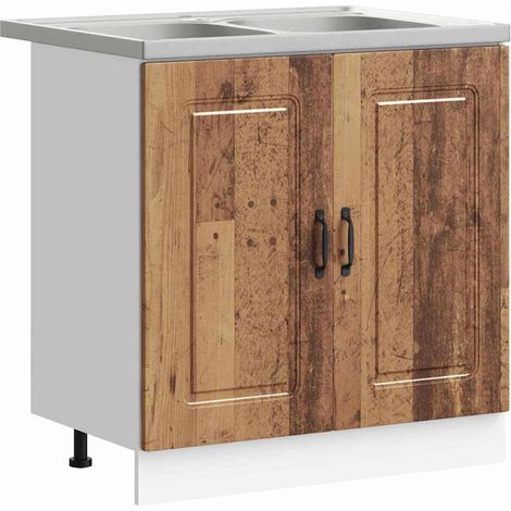 Maison Exclusive - Mobile da cucina Kalmar Legno vecchio 80 x 46 x 81,5 cm