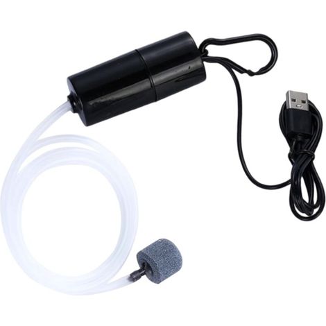 Mini oxygen compressors for aquariums, silent, USB powered (1/5)