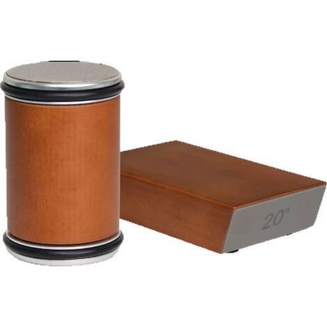 Coltello da cucina - Affilacoltelli a rullo - Kit per affilare coltelli, pietra per affilare magnetica con cote
