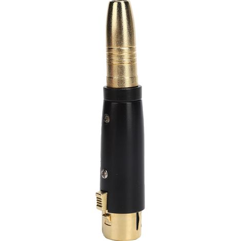 Adaptateur XLR Femelle 6.35mm pour Microphone et Guitare en Alliage de Zinc (1/5)